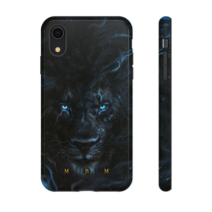 Black Lion iPhone Tough Case