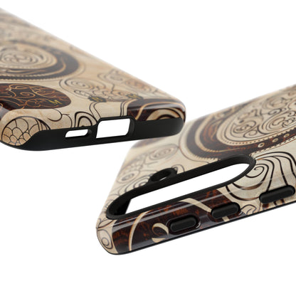 Sepia Scroll Samsung Galaxy S Tough Case