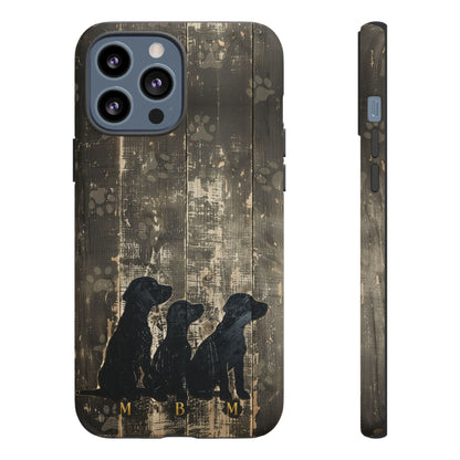 BarkWood iPhone Tough Case
