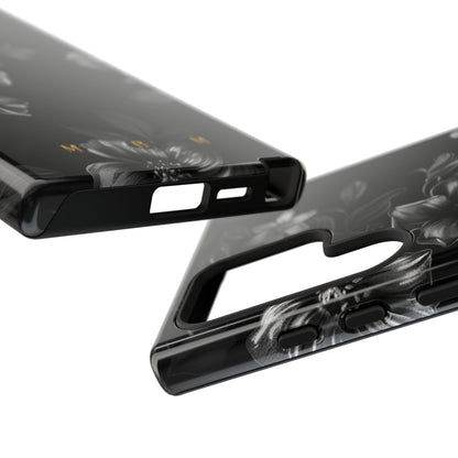 Midnight Flora Samsung Galaxy S Tough Case