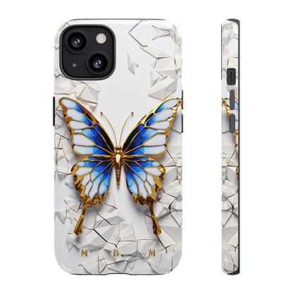 Sapphire Butterfly iPhone Tough Case
