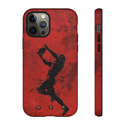 Red 1st & 10 iPhone Tough Case