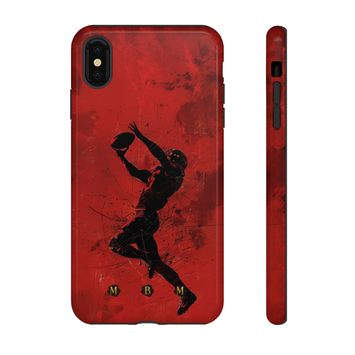 Red 1st & 10 iPhone Tough Case