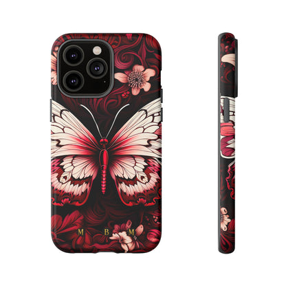 Vintage Butterfly iPhone Tough Case