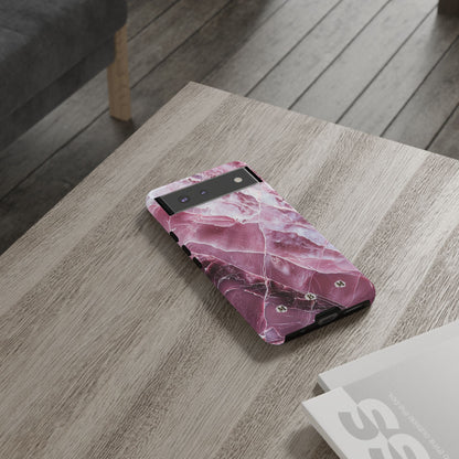 Pink Marble Google Pixel Tough Case