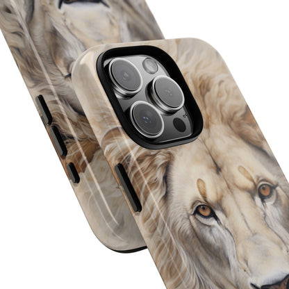 White Lion iPhone Tough Case