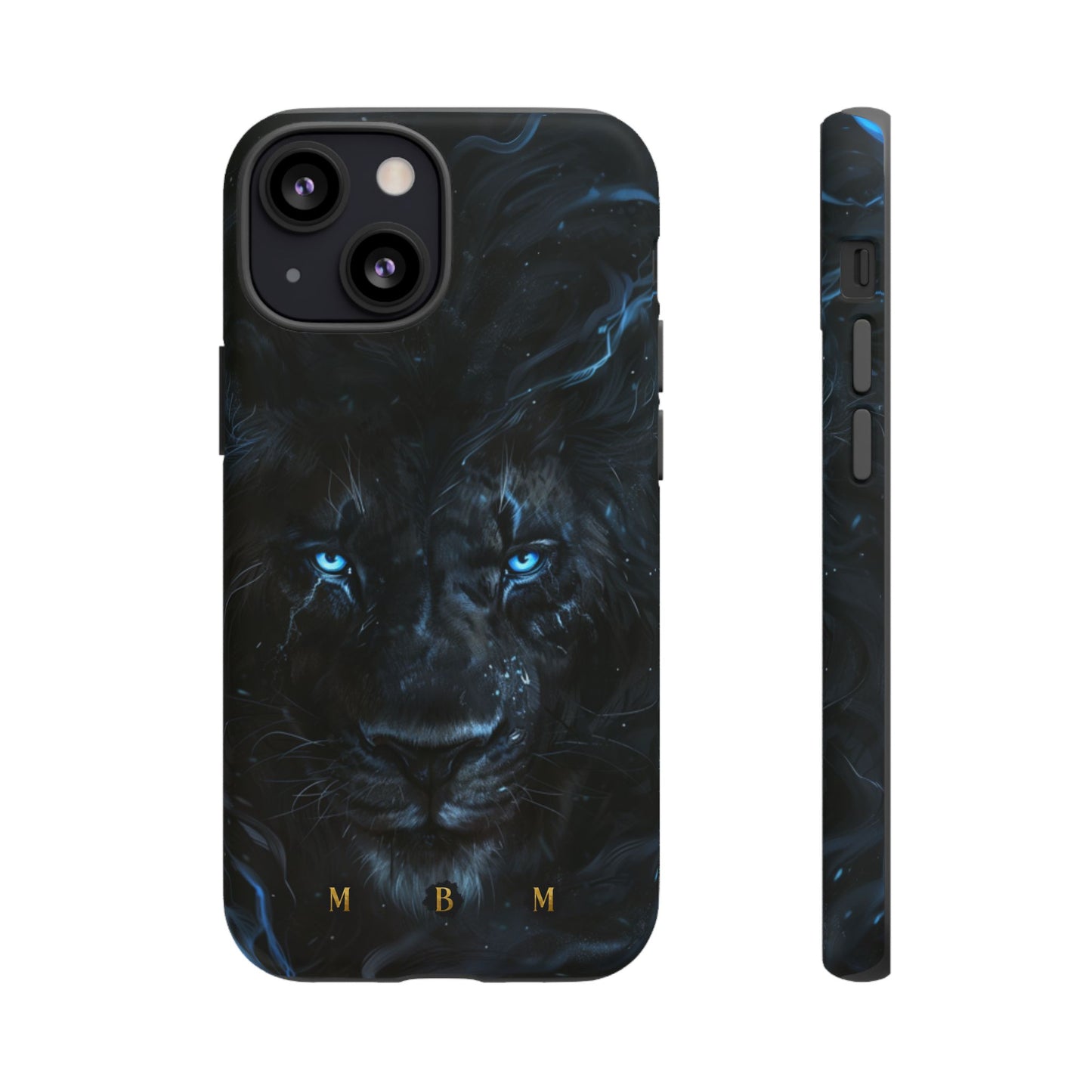 Black Lion iPhone Tough Case