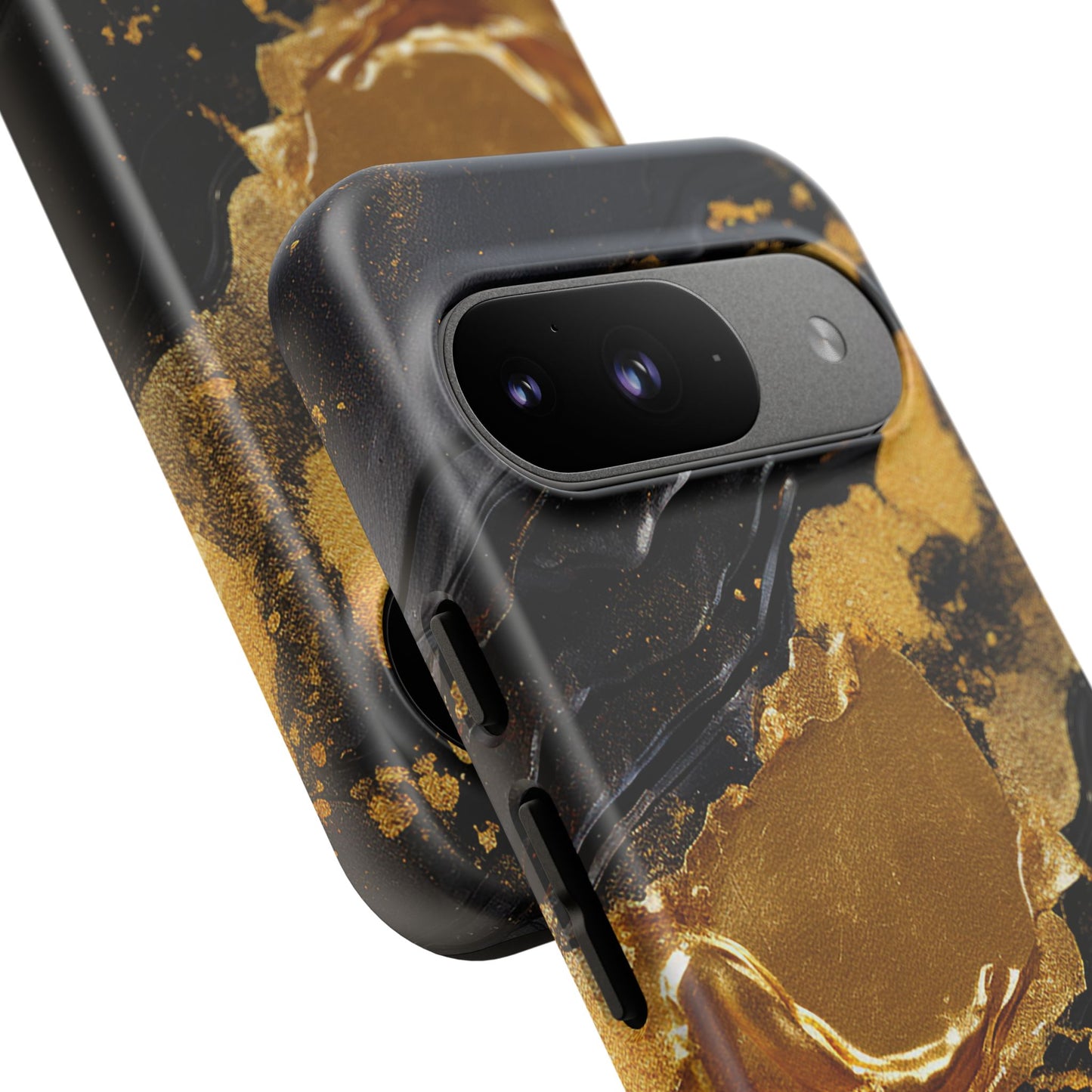 Black Gold Google Pixel Tough Case