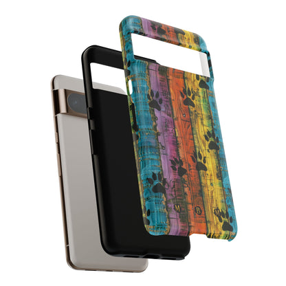 Rainbow Paws Google Pixel Tough Case