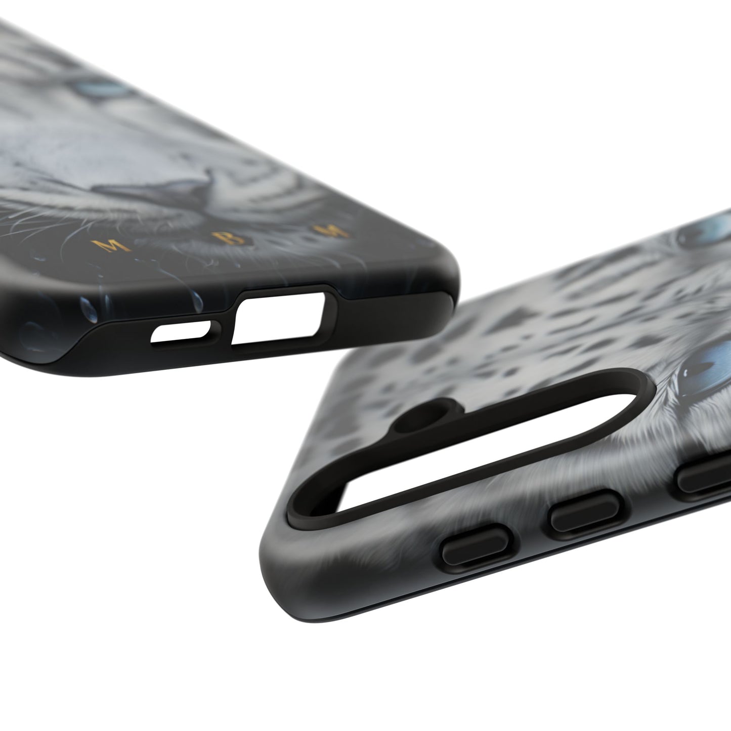 White Leopard Samsung Galaxy S Tough Case