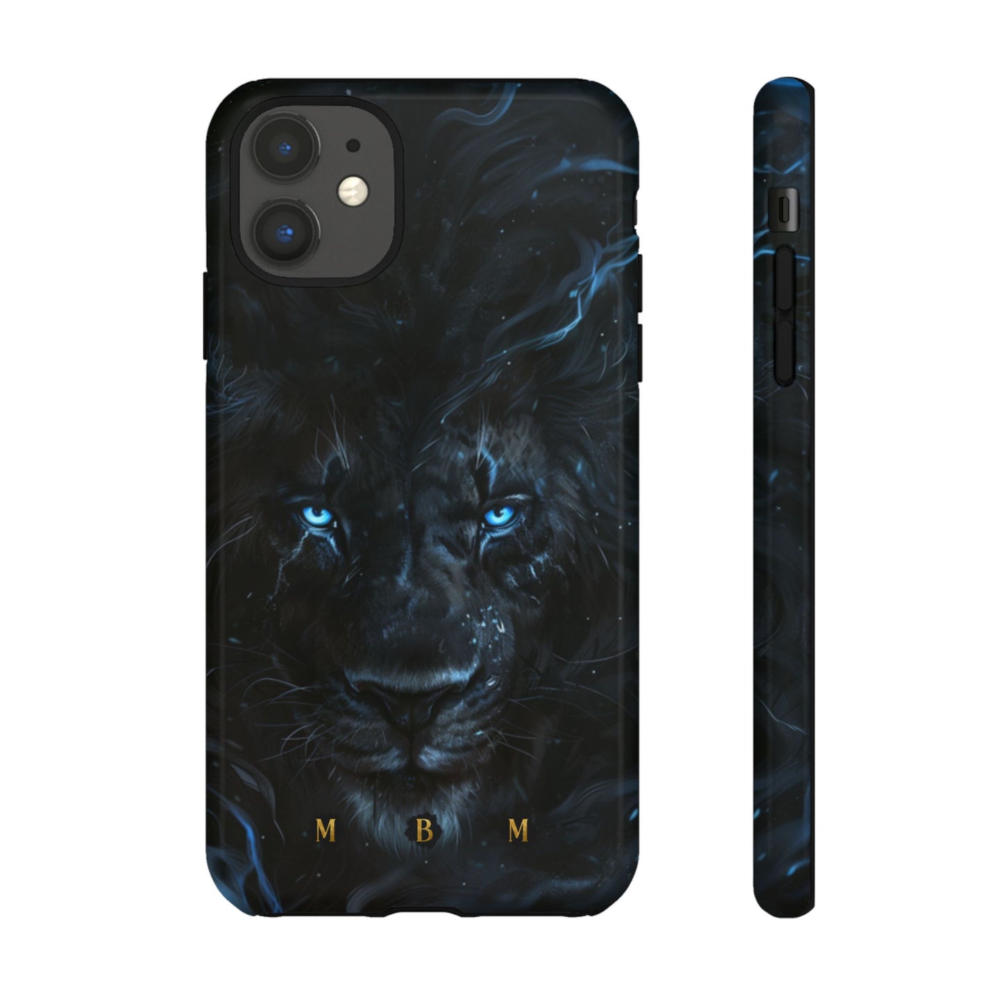 Black Lion iPhone Tough Case