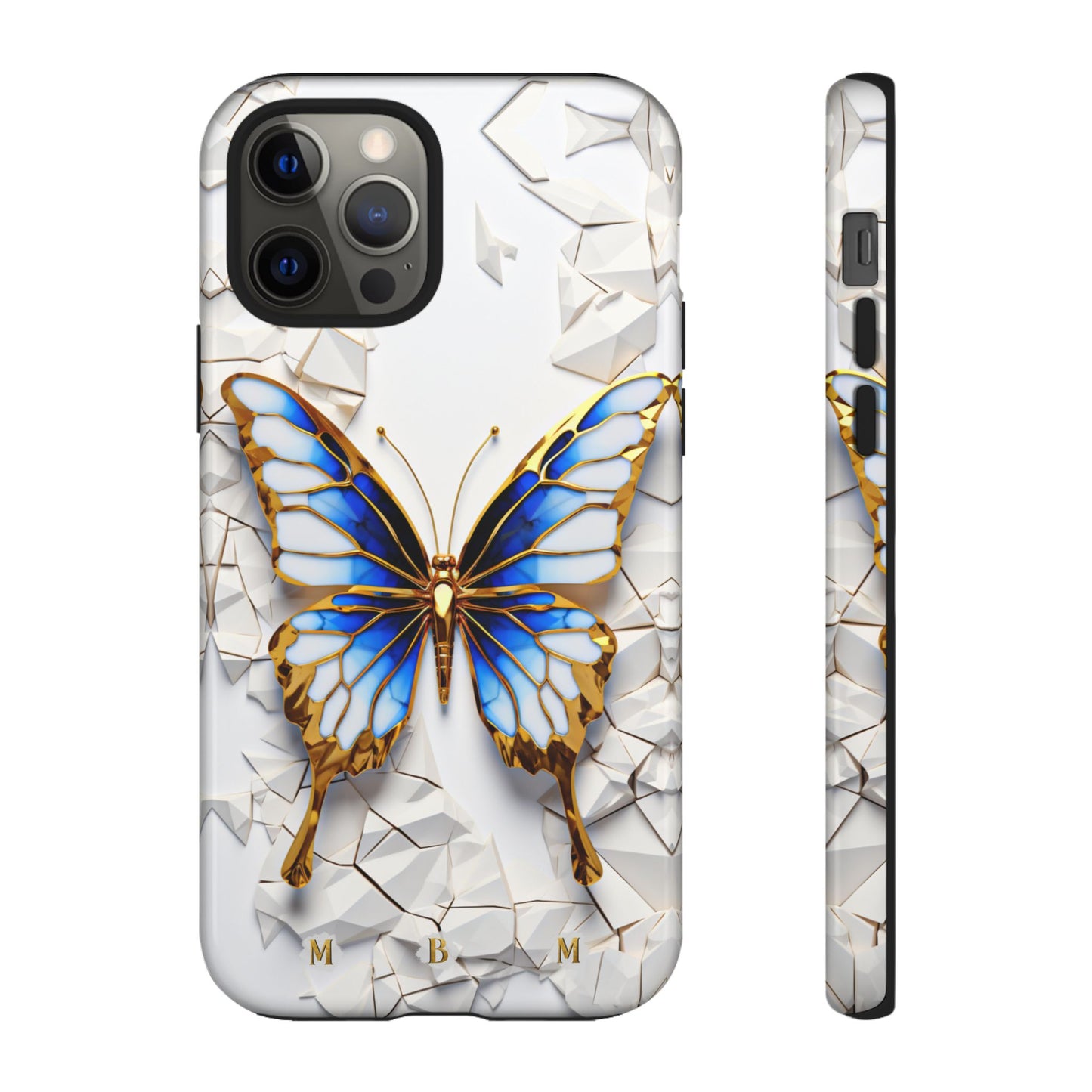 Sapphire Butterfly iPhone Tough Case
