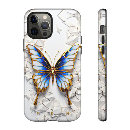 Sapphire Butterfly iPhone Tough Case