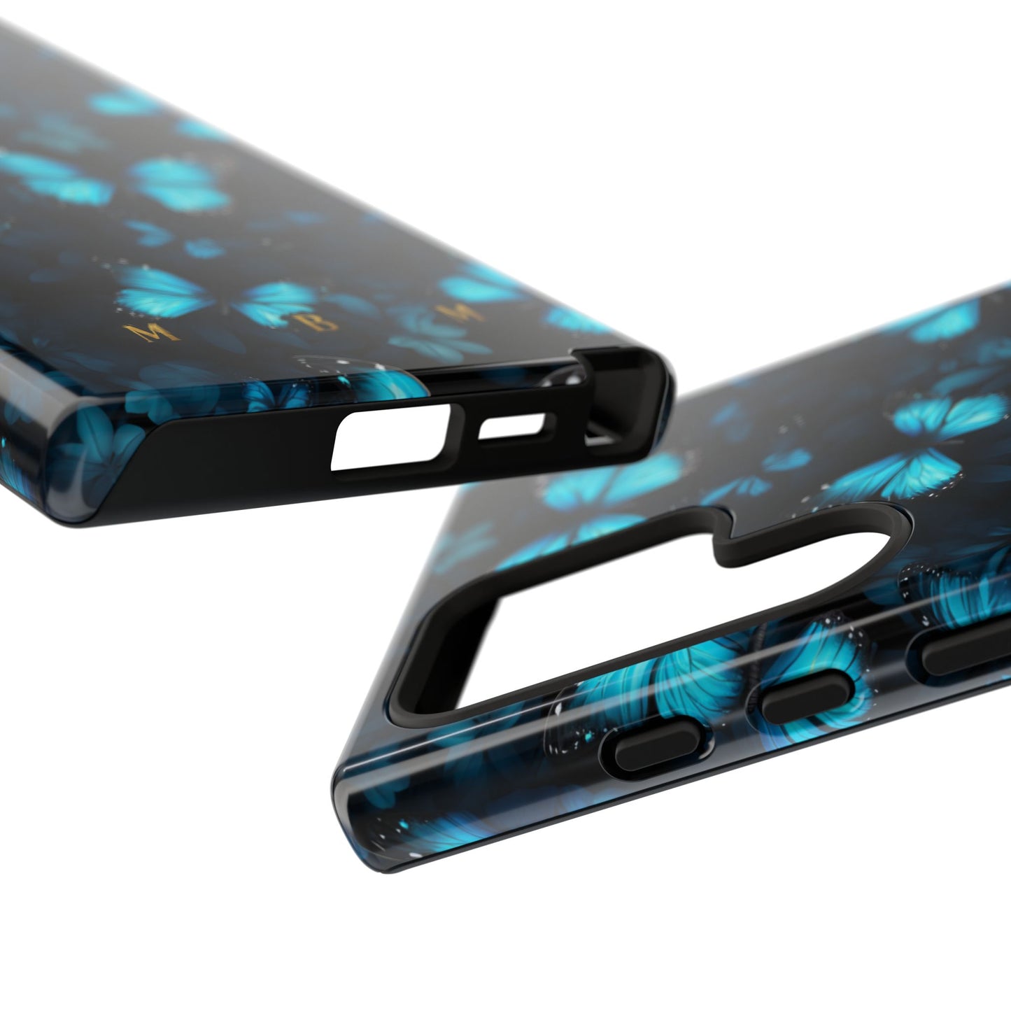 Blue Butterflies Samsung Galaxy S Tough Case