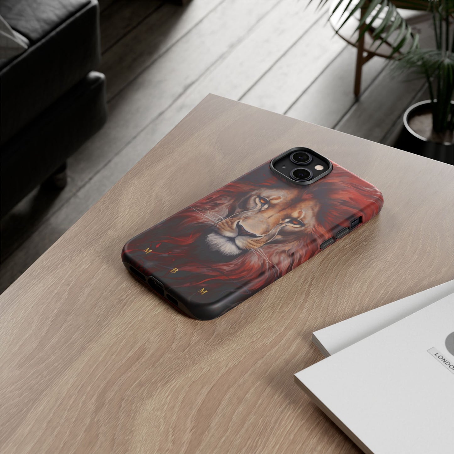 Red Lion iPhone Tough Case