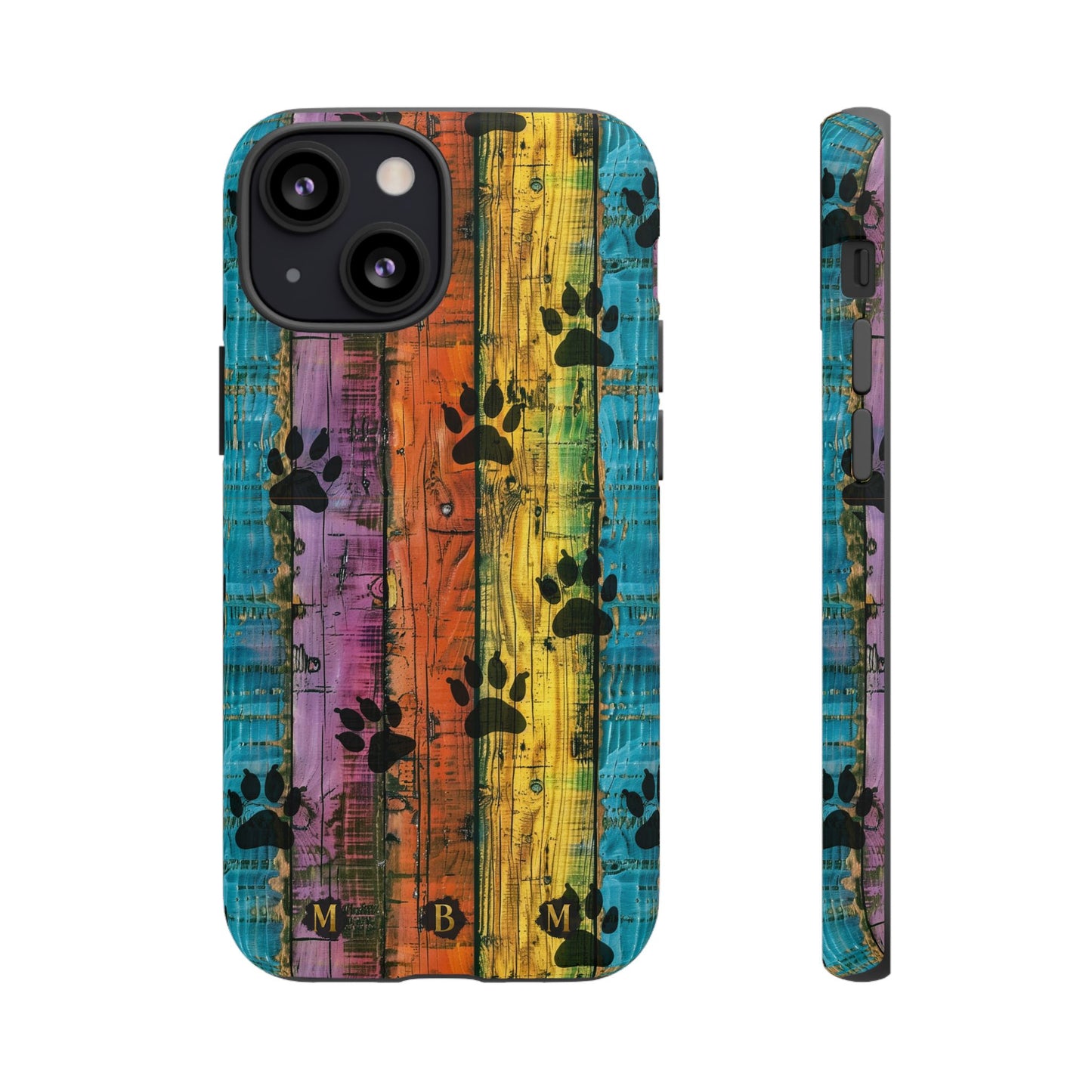 Rainbow Paws iPhone Case