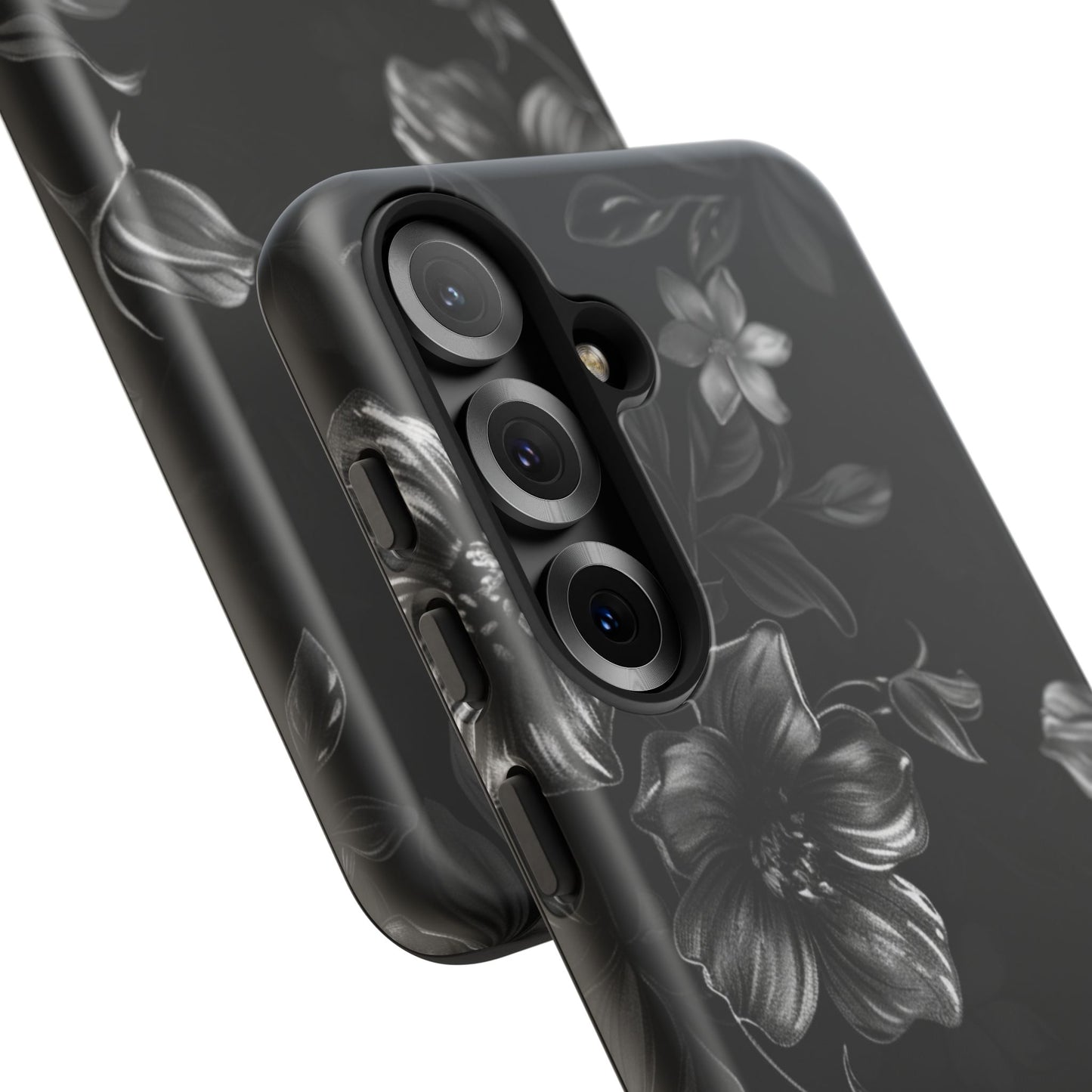 Midnight Flora Samsung Galaxy S Tough Case