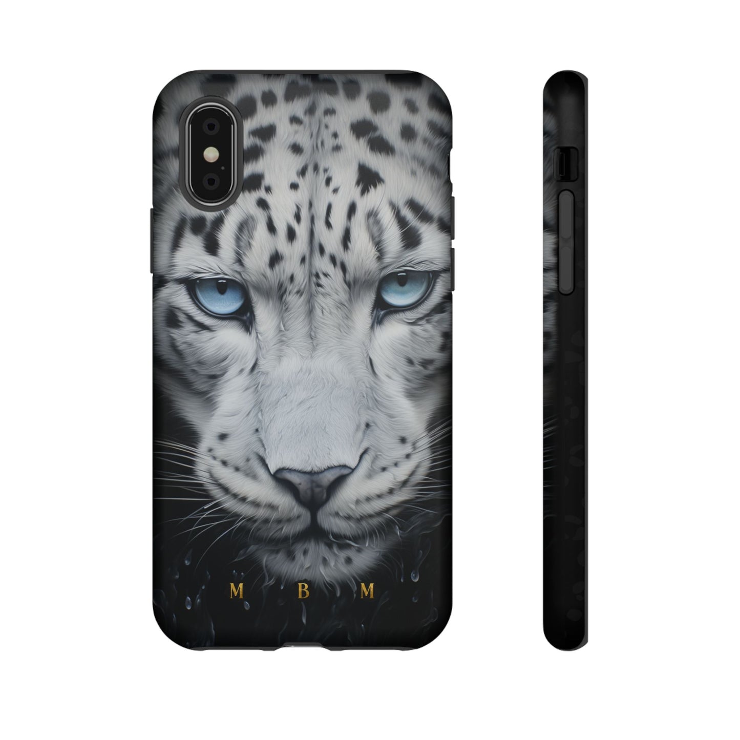 White Leopard iPhone Tough Case