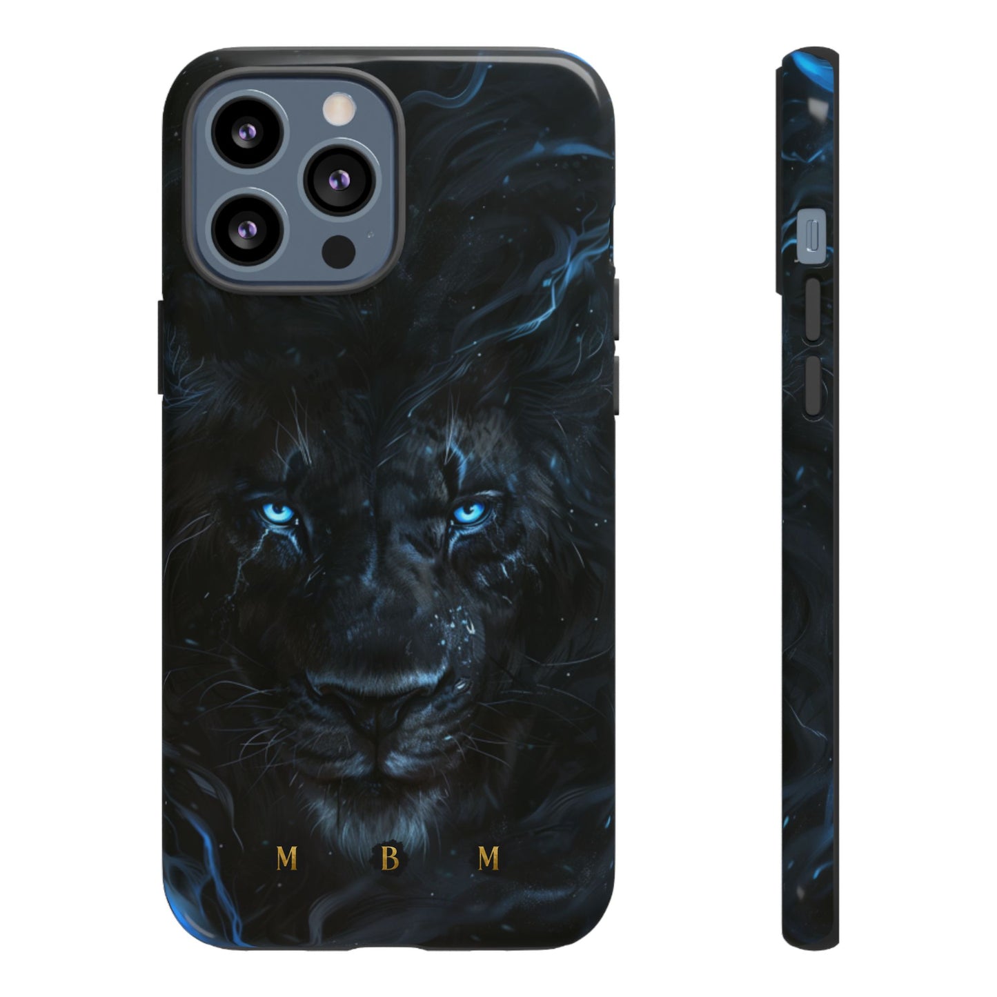 Black Lion iPhone Tough Case