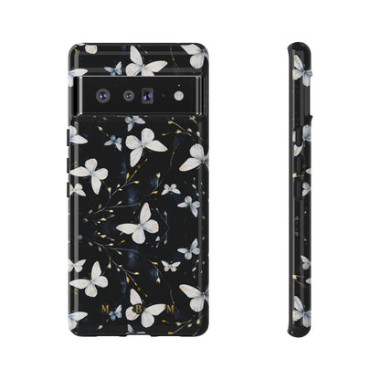 White Butterflies Google Pixel Tough Case
