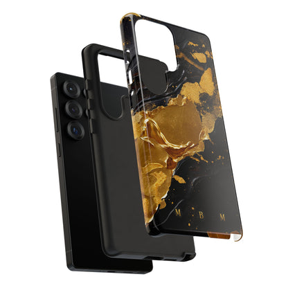 Black Gold Samsung Galaxy S Tough Case
