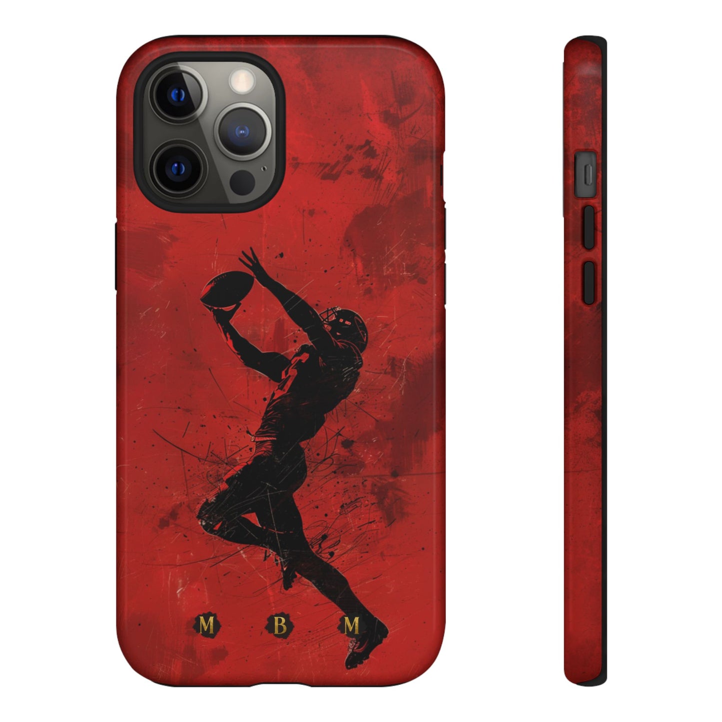 Red 1st & 10 iPhone Tough Case