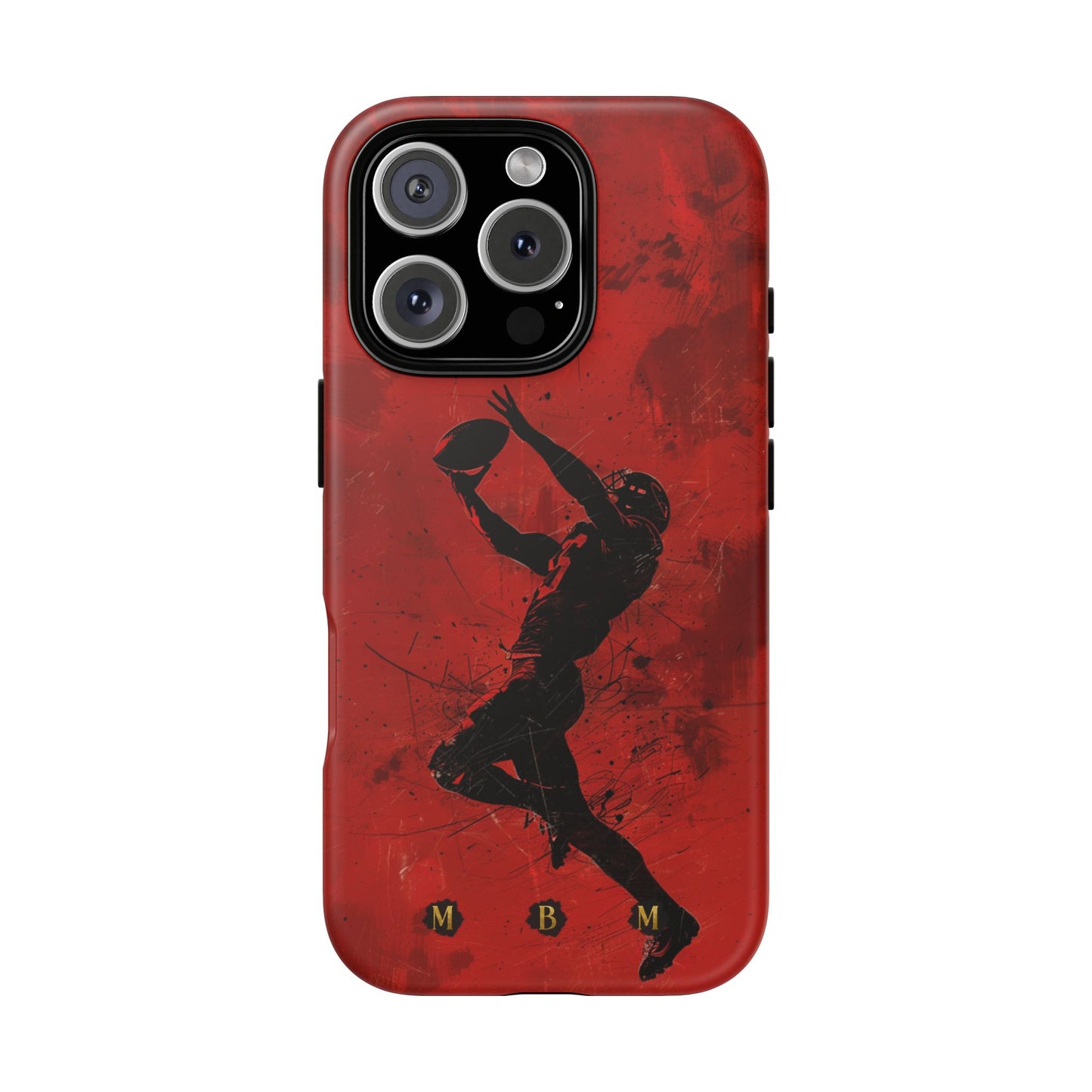 Red 1st & 10 iPhone Tough Case