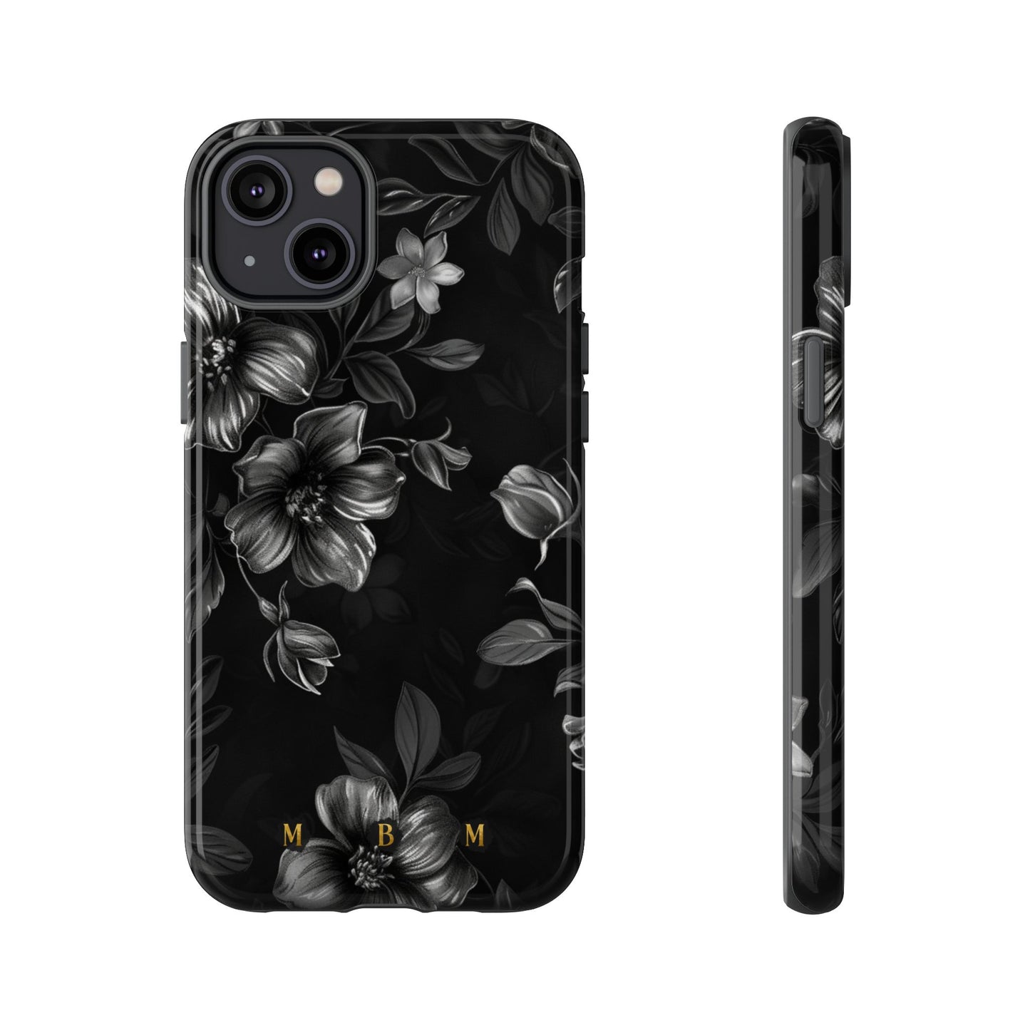 Midnight Flora iPhone Tough Case