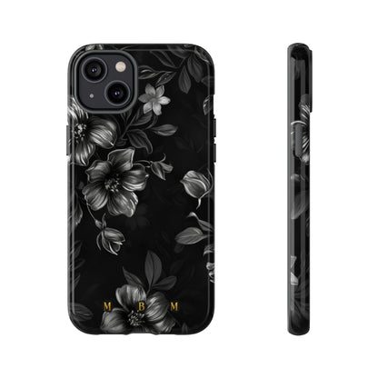 Midnight Flora iPhone Tough Case