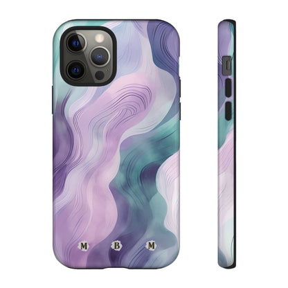 Pastel Wave iPhone Tough Case