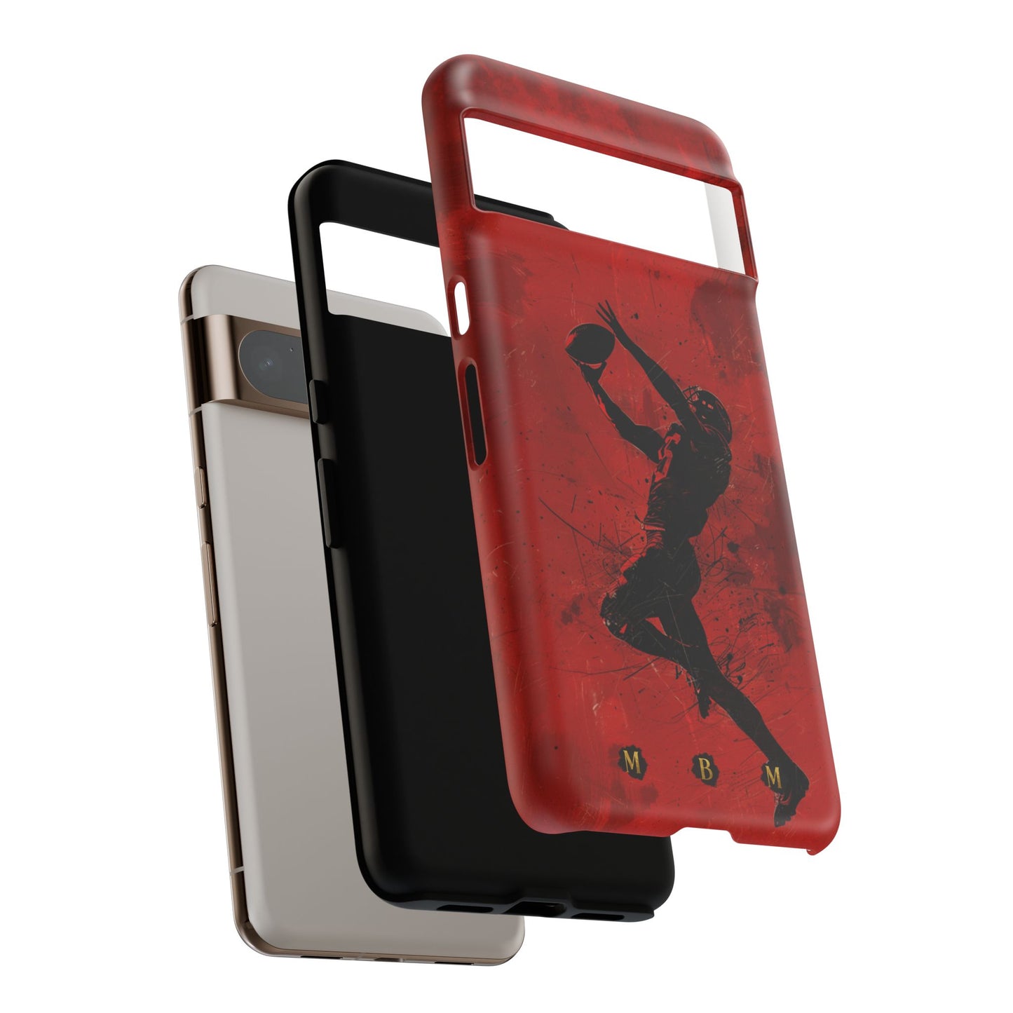 Red 1st & 10 Google Pixel Tough Case