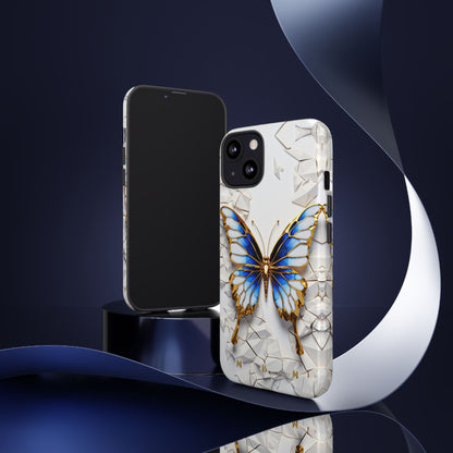 Sapphire Butterfly iPhone Tough Case