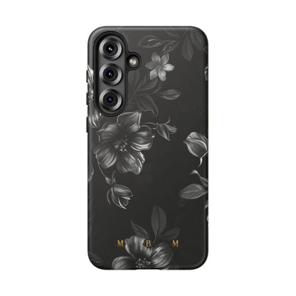 Midnight Flora Samsung Galaxy S Tough Case