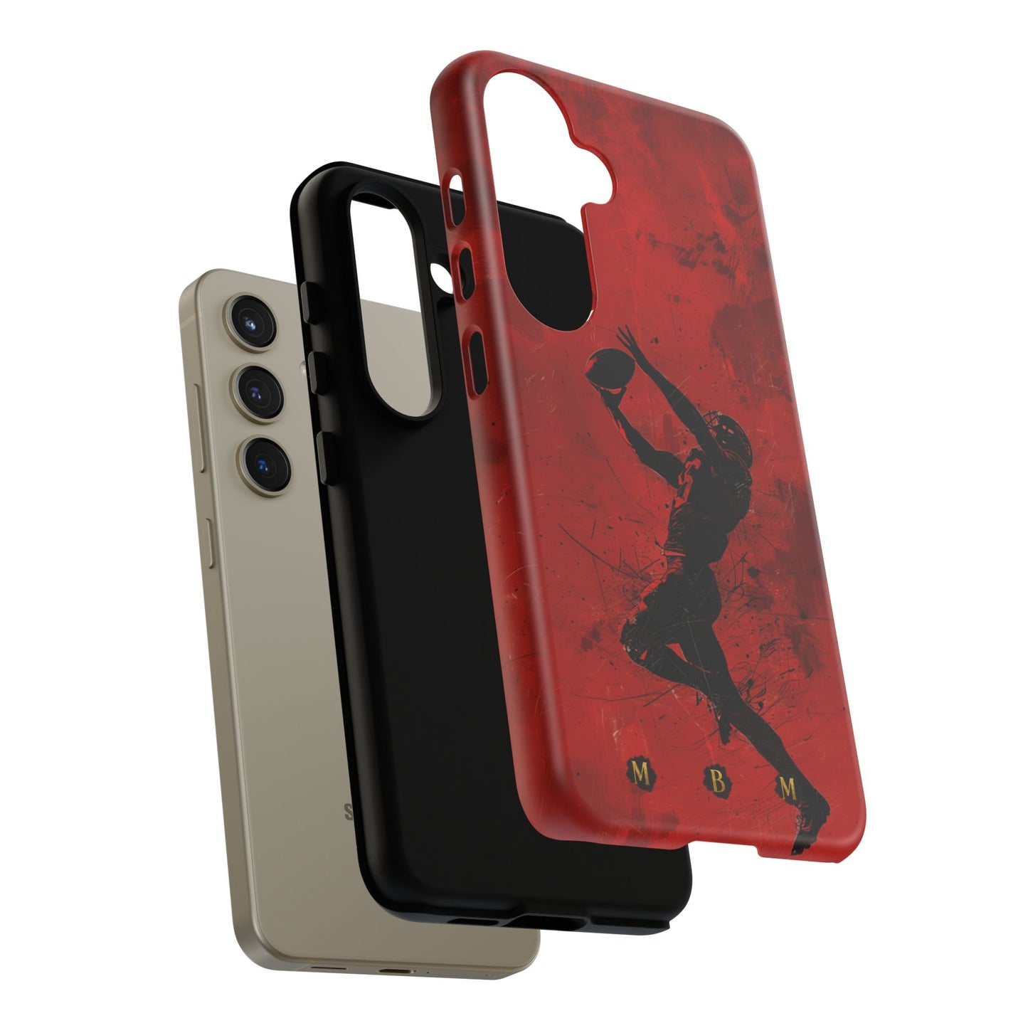 Red 1st & 10 Samsung Galaxy S Tough Case