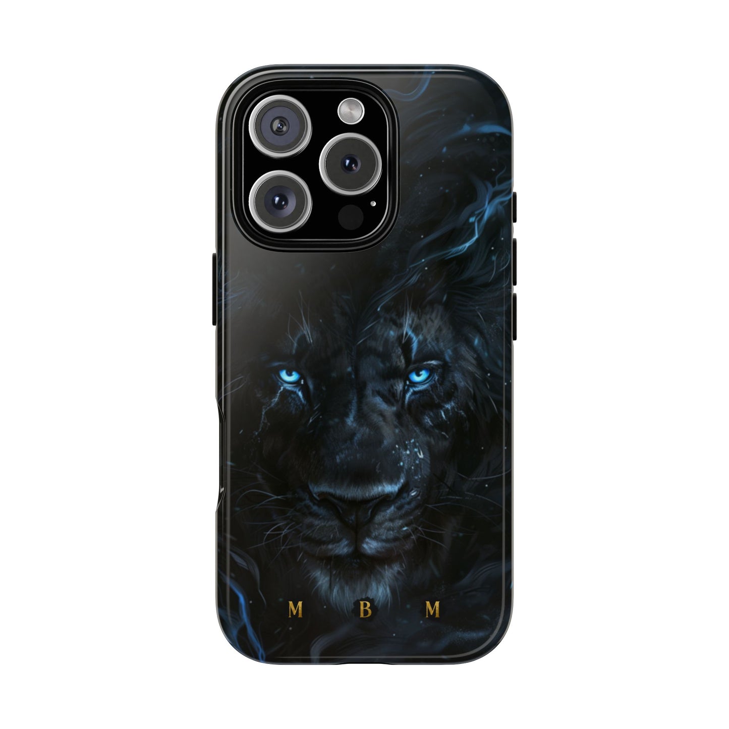 Black Lion iPhone Tough Case