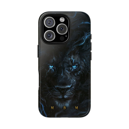 Black Lion iPhone Tough Case