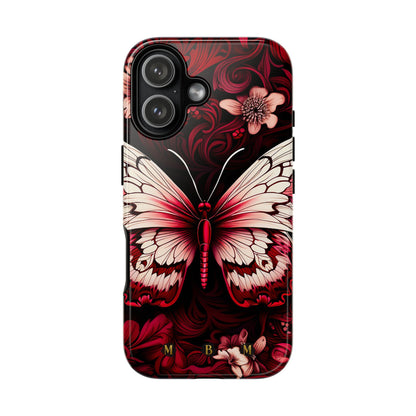 Vintage Butterfly iPhone Tough Case