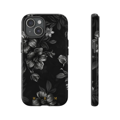 Midnight Flora iPhone Tough Case
