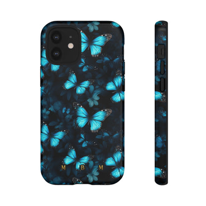 Blue Butterflies iPhone Tough Case
