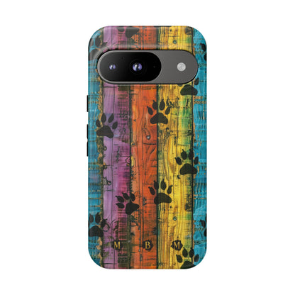 Rainbow Paws Google Pixel Tough Case