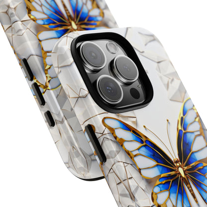 Sapphire Butterfly iPhone Tough Case