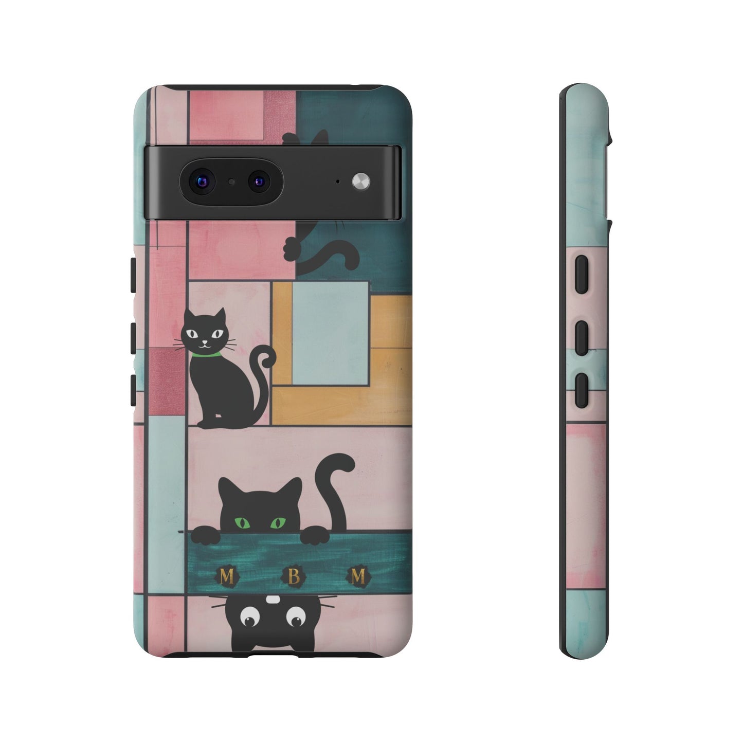 Block Cats Google Pixel Tough Case