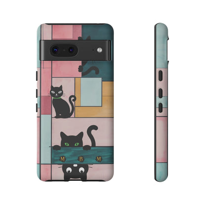 Block Cats Google Pixel Tough Case