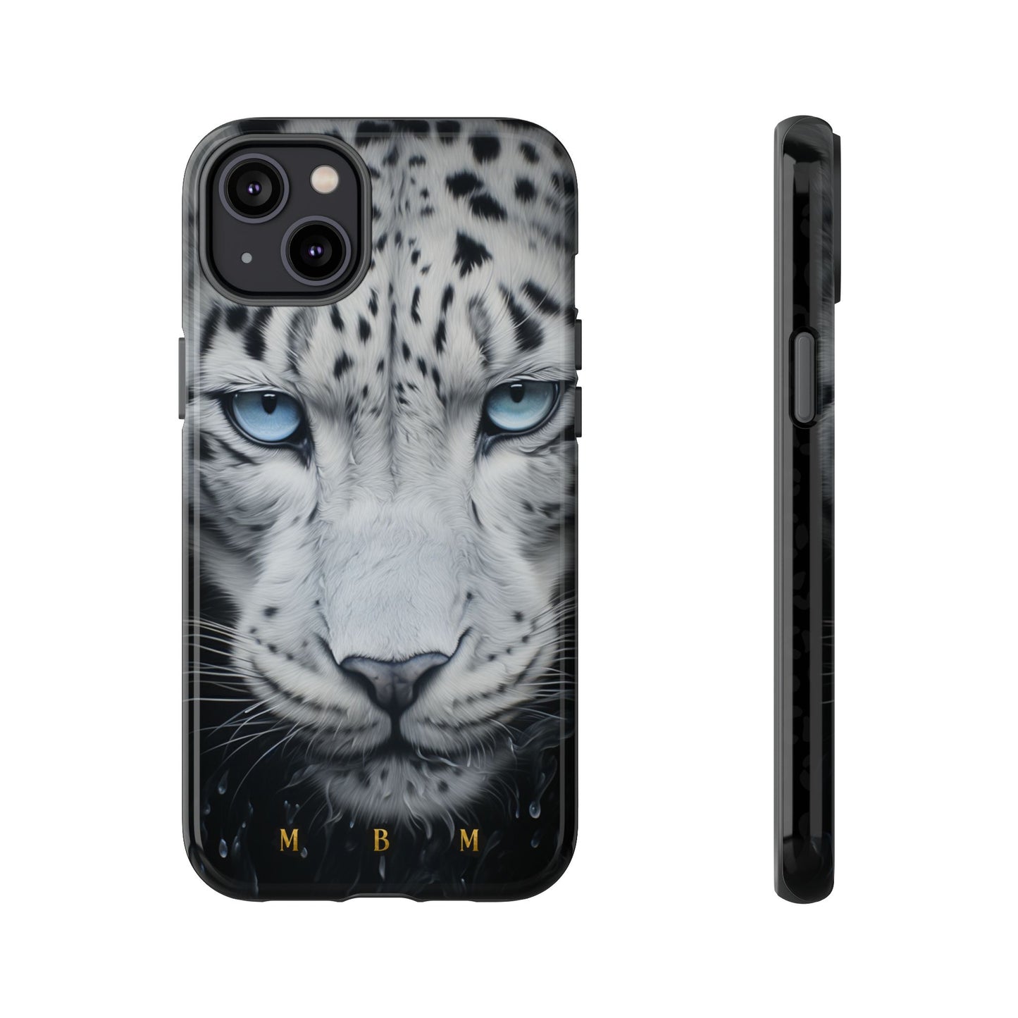 White Leopard iPhone Tough Case
