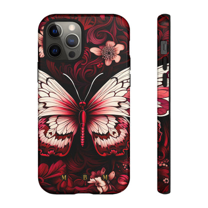 Vintage Butterfly iPhone Tough Case