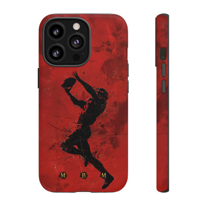 Red 1st & 10 iPhone Tough Case