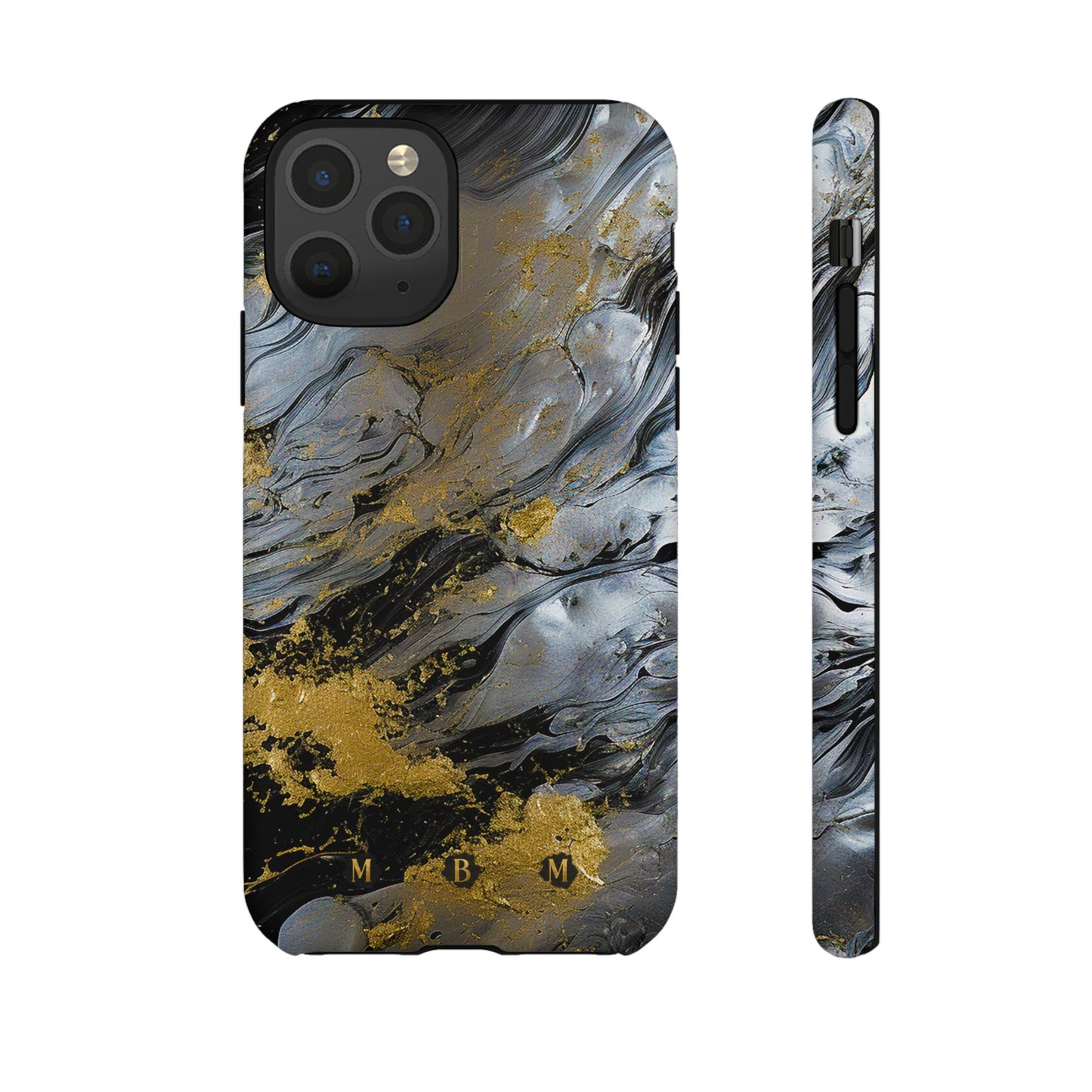 Tarnished Silver iPhone Tough Case