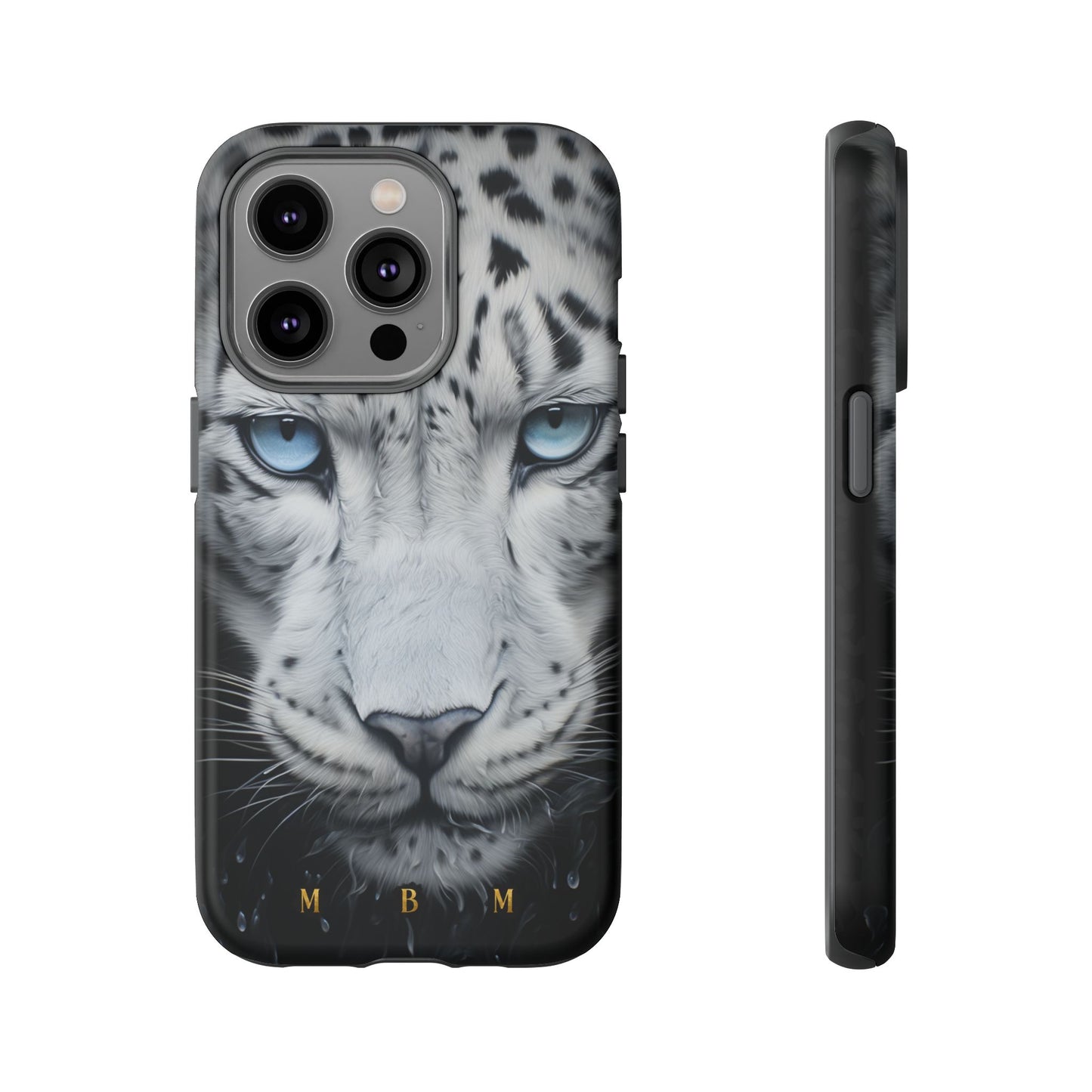White Leopard iPhone Tough Case