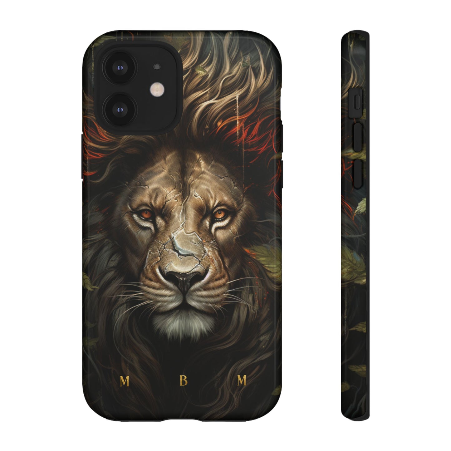 Dark Lion iPhone Tough Case