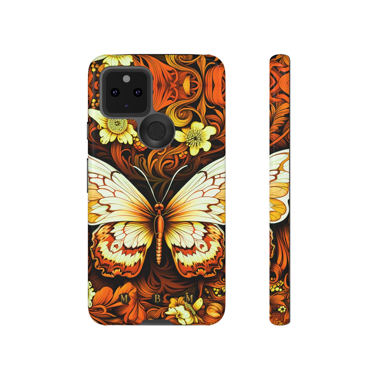 Vintage Orange Google Pixel Tough Case